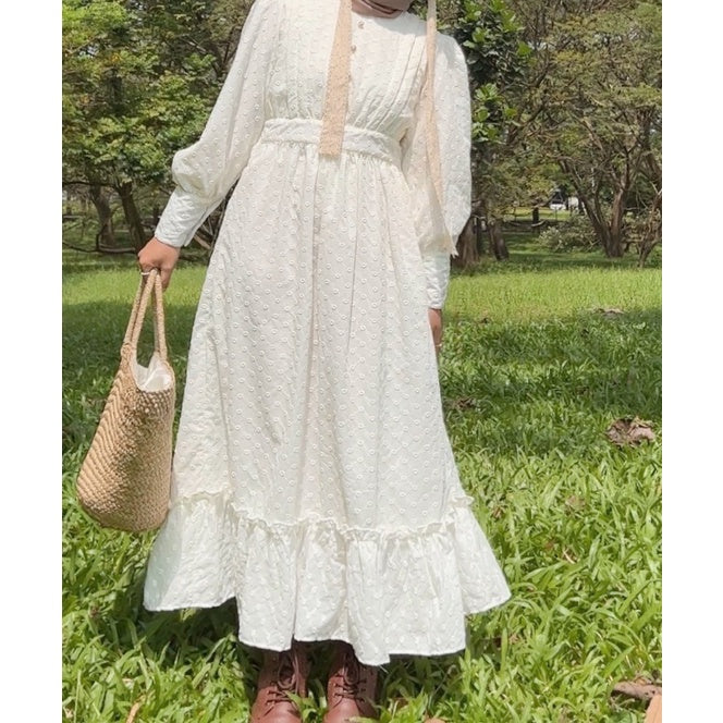 Lizzie Cotton Dress by Himeka Vintage Official